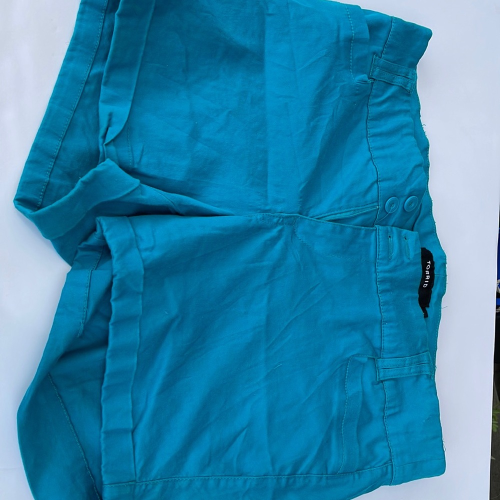 Torrid size 18 blue shorts